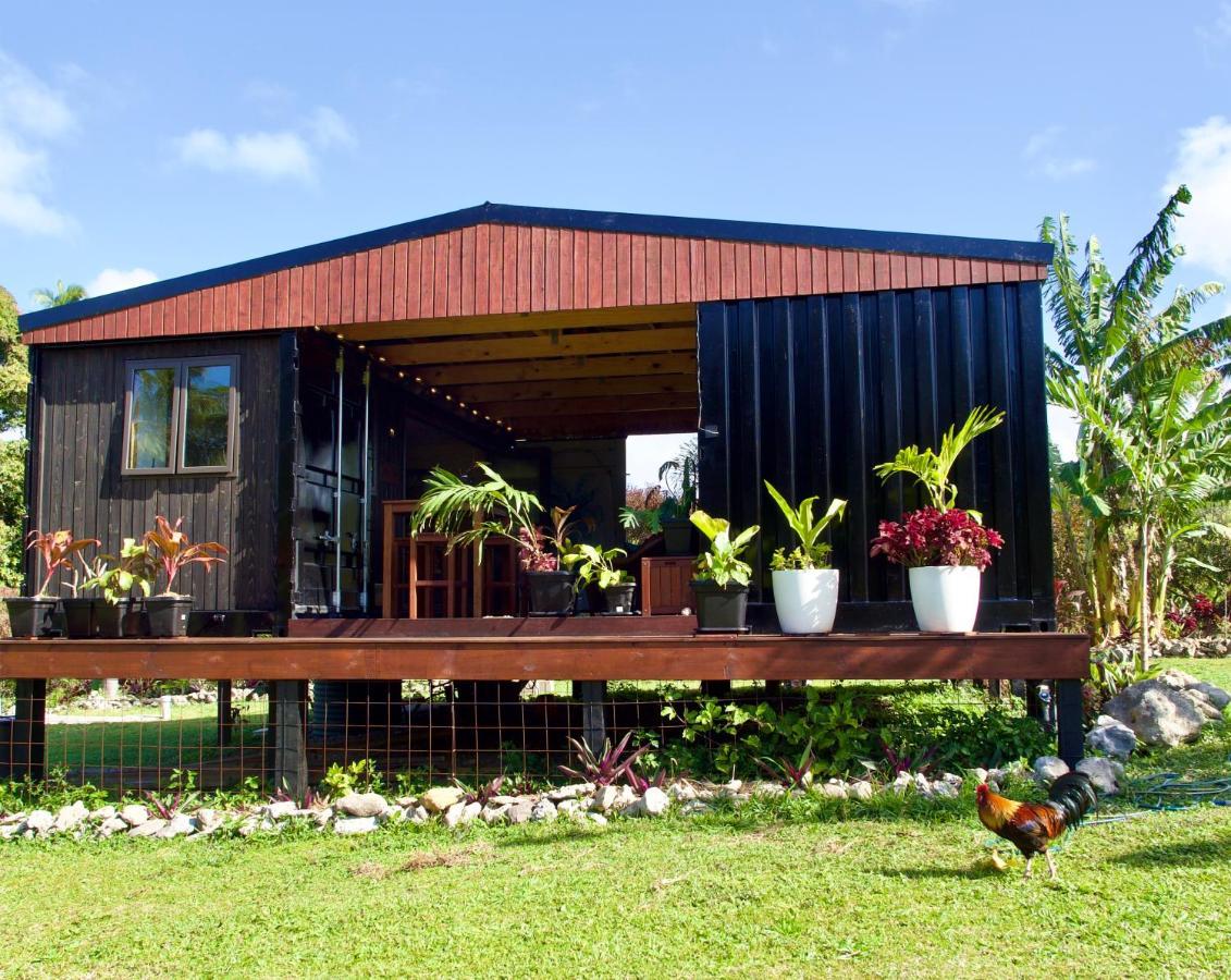 'Are Pepe One Bedroom Container Style Unit Раротонга Екстериор снимка